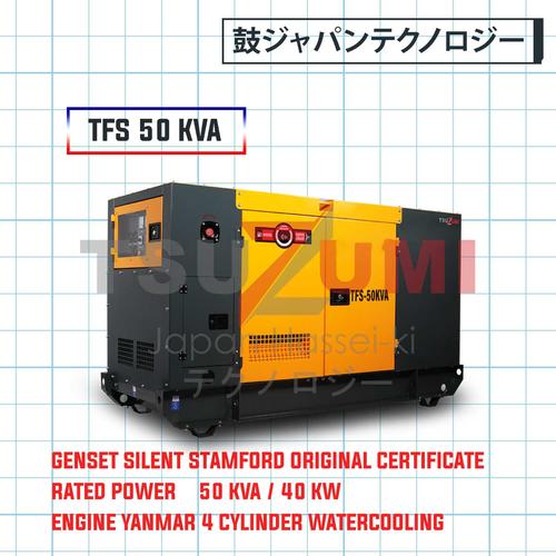 [EZM.1400903] Genset Super Silent TFS 50 KVA 40000 Watt engine Fawde