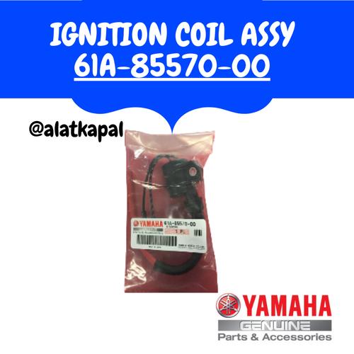 [EZM.1410020] IGNITION COIL ASSY 61A-85570-00	UNTUK MESIN TEMPEL KAPAL YAMAHA