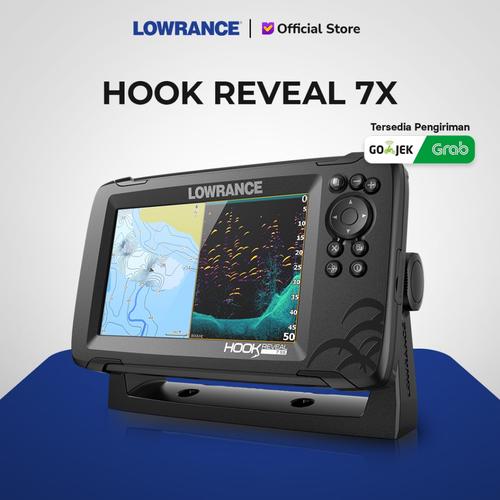 [EZM.1410023] LOWRANCE Hook Reveal 7X Splitshot Navigator Fishfinder GPS