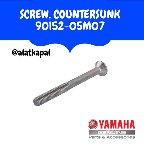 [EZM.1410032] SCREW, COUNTERSUNK 90152-05M07 UNTUK MESIN TEMPEL YAMAHA