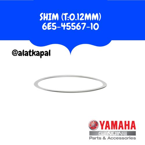 [EZM.1410033] SHIM (T:0.12MM) 6E5-45567-10 UNTUK MESIN TEMPEL YAMAHA