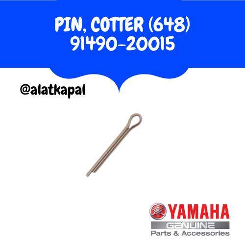 [EZM.1410051] PIN, COTTER 91490-20015 UNTUK MESIN TEMPEL YAMAHA 2-4TAK 15-250PK