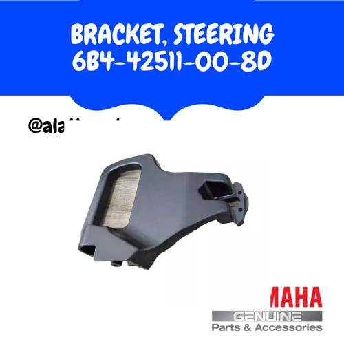 [EZM.1410067] BRACKET, STEERING 6B4-42511-00-8D UNTUK MESIN TEMPEL YAMAHA 15PK