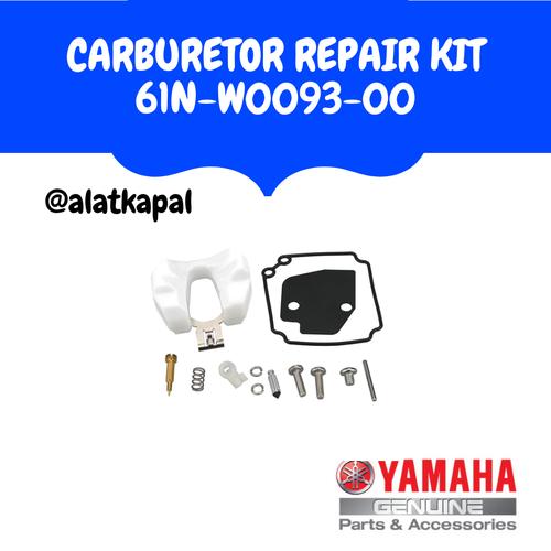 [EZM.1410085] CARBURETOR REPAIR KIT 61N-W0093-00 UNTUK MESIN TEMPEL YAMAHA