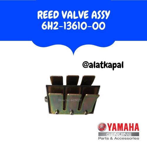 [EZM.1410186] REED VALVE ASSY 6H2-13610-00 UNTUK MESIN TEMPEL YAMAHA 60PK 2TAK