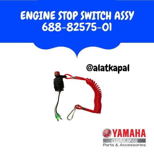[EZM.1410192] ENGINE STOP SWITCH ASSY 688-82575-02 UNTUK MESIN TEMPEL YAMAHA 40PK 2T