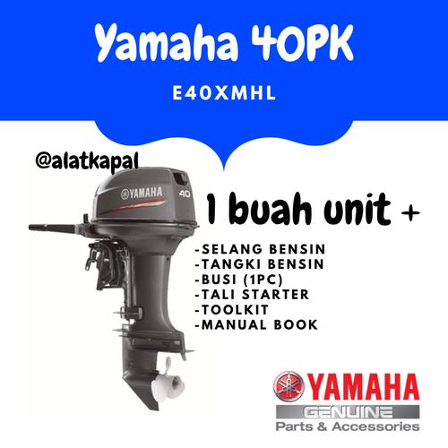 [EZM.1410200] Mesin Tempel Yamaha E40XMHL Motor Tempel 40 PK 2 Tak