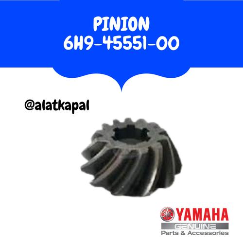 [EZM.1410298] PINION 6H9-45551-00 UNTUK MESIN TEMPEL YAMAHA 40PK 2TAK