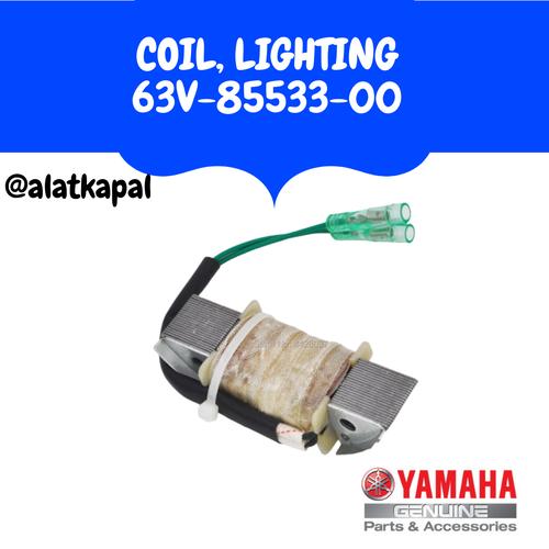 [EZM.1410321] COIL LIGHTING 63V-85533-00 UNTUK MESIN TEMPEL YAMAHA 15PK 2TAK