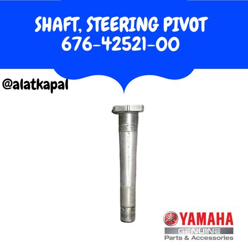 [EZM.1410325] SHAFT STEERING PIVOT 676-42521-00 UNTUK MESIN TEMPEL YAMAHA 40PK
