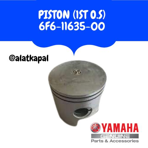 [EZM.1410336] PISTON 1ST O.S 6F6-11635-00 UNTUK MESIN TEMPEL YAMAHA 40PK 2TAK