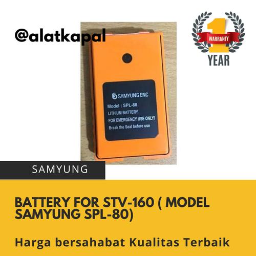 [EZM.1410370] SAMYUNG SPL-80 BATERAI UNTUK BATTERY STV-160