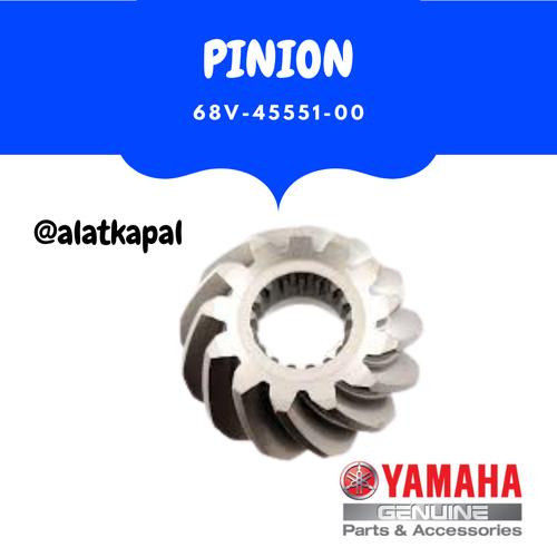 [EZM.1410411] PINION GIGI NANAS 68V-45551-00 UNTUK MESIN TEMPEL YAMAHA 100PK 4TAK