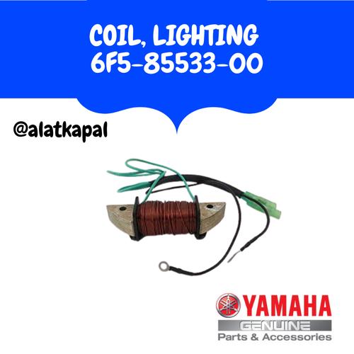 [EZM.1410436] COIL, LIGHTING 6F5-85533-00 UNTUK MESIN TEMPEL YAMAHA 40PK