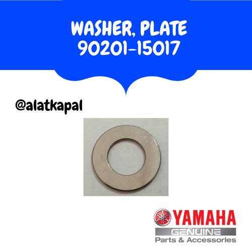 [EZM.1410441] WASHER, PLATE 90201-15017 UNTUK MESIN TEMPEL YAMAHA 15 PK