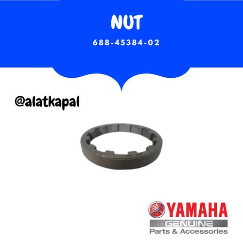 [EZM.1410457] NUT 688-45384-02 untuk Mesin Tempel Yamaha 60 pk