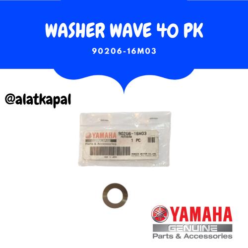 [EZM.1410474] WASHER WAVE 90206-16M03 UNTUK MESIN TEMPEL YAMAHA 40 pk hp