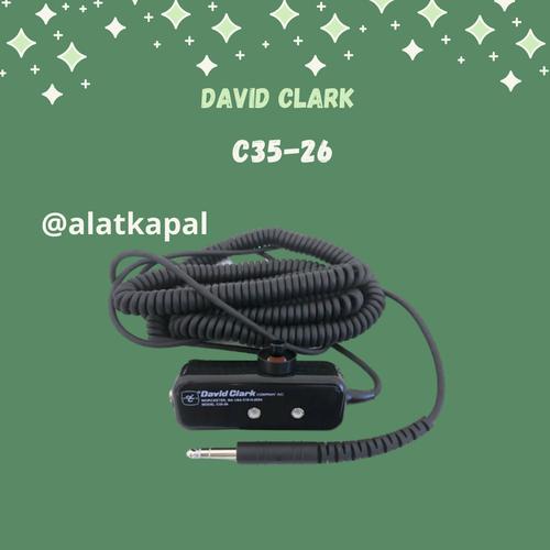 [EZM.1410479] David Clark C35-26 Ground Support Belt Station Garansi Resmi