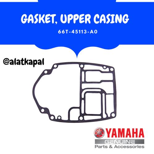 [EZM.1410487] GASKET UPPER CASING 66T-45113-A0 UNTUK MESIN TEMPEL YAMAHA 40PK 2TAK