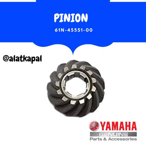 [EZM.1410490] PINION GIGI NANAS 61N-45551-00 UNTUK MESIN TEMPEL YAMAHA 25PK