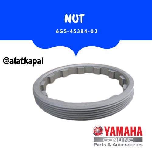 [EZM.1410513] NUT 6G5-45384-02 UNTUK MESIN TEMPEL YAMAHA 200PK 2TAK