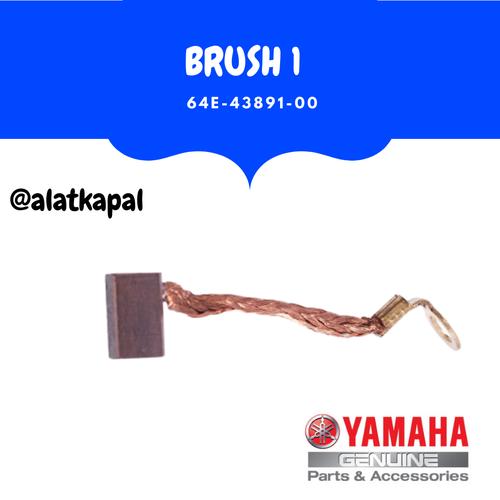 [EZM.1410517] BRUSH 1 64E-43891-00 UNTUK MESIN TEMPEL YAMAHA 115PK - 200PK
