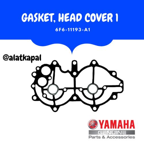 [EZM.1410533] GASKET HEAD COVER 1 6F6-11193-A1 UNTUK MESIN TEMPEL YAMAHA 40PK