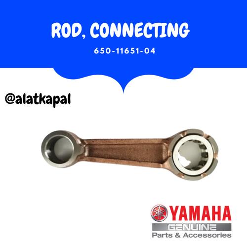 [EZM.1410539] ROD CONNECTING 650-11651-04 UNTUK MESIN TEMPEL YAMAHA 15PK E15FMH