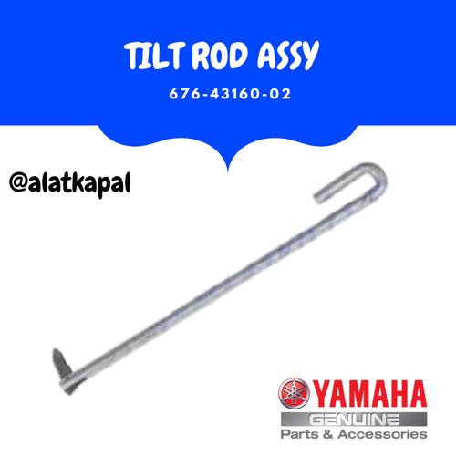 [EZM.1410540] TILT ROD ASSY 676-43160-02 UNTUK MESIN TEMPEL YAMAHA 40PK 2TAK