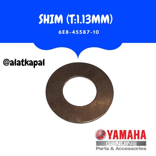 [EZM.1410544] SHIM T1.13MM 6E8-45587-10 UNTUK MESIN TEMPEL YAMAHA 15PK