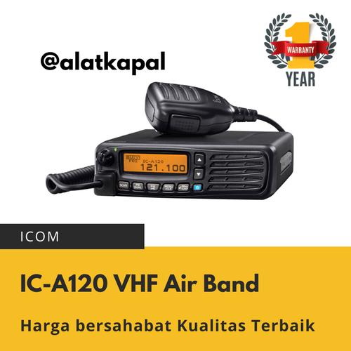 [EZM.1410587] Icom IC- A120 - VHF Air Band Transceiver Aviation Radio Harga Murah