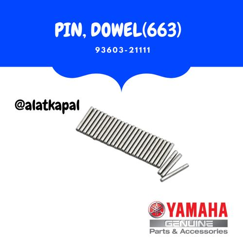 [EZM.1410595] PIN DOWEL 663 93603-21111 UNTUK MESIN TEMPEL YAMAHA 40PK