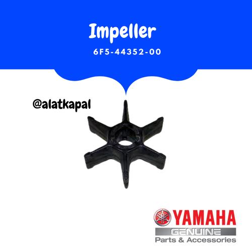 [EZM.1410624] Impeller karet pendingin 6f5-44352-00 untuk mesin tempel yamaha 40 PK