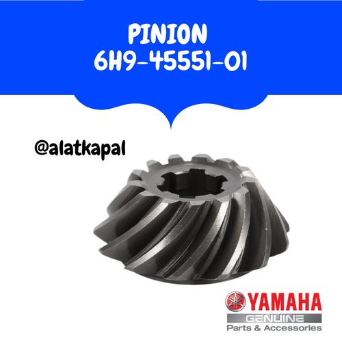 [EZM.1410642] PINION 6H9-45551-00 untuk mesin tempel yamaha 40 pk