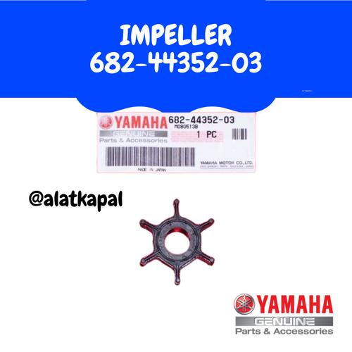 [EZM.1410663] Yamaha Impeller 682-44352-03 Mesin Tempel Outboard Engine Motor 15HP