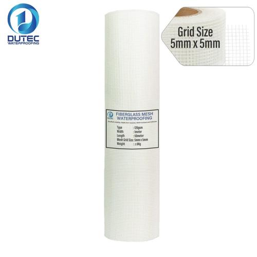 [EZM.1420020] Fiberglass Mesh Kawat Waterproofing Jaring Net Plastik Polyester Roll -1 meter