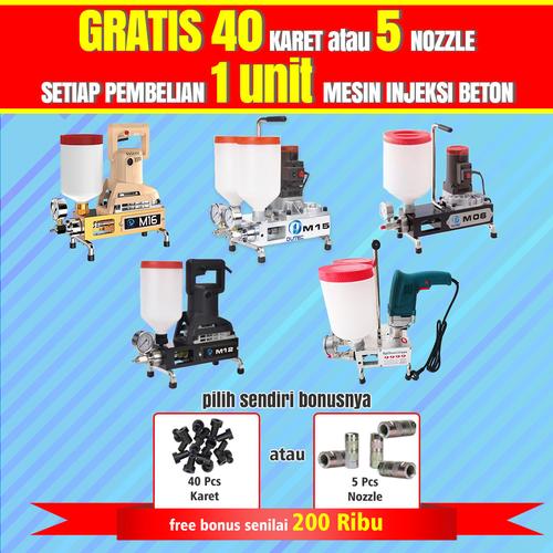 [EZM.1420238] mesin injeksi beton tabung ganda