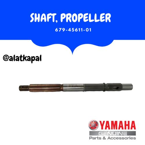 [EZM.1410564] SHAFT PROPELLER 679-45611-01 UNTUK MESIN TEMPEL YAMAHA 40PK