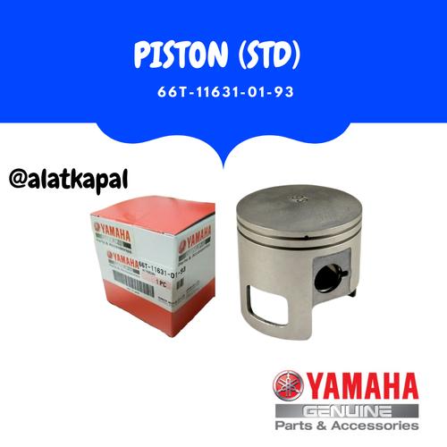 [EZM.1410582] PISTON STD SEHER 66T-11631-01-93 UNTUK MESIN TEMPEL YAMAHA 40PK