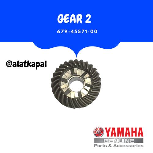 [EZM.1410591] GEAR 2 GIGI MUNDUR 679-45571-00 UNTUK MESIN TEMPEL YAMAHA 40PK