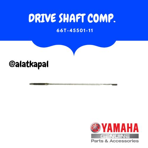 [EZM.1410597] DRIVE SHAFT COMP 66T-45501-11 ASS PANJANG MESIN TEMPEL YAMAHA 40PK