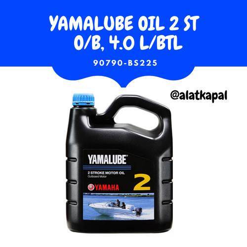 [EZM.1410635] YAMALUBE Oli Mesin Tempel Yamaha 2 Tak 4L Botol 90790-BS225