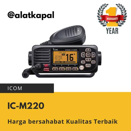 [EZM.1410644] ICOM IC-M220 VHF MARINE RADIO HARGA MURAH PENGGANTI IC-M200