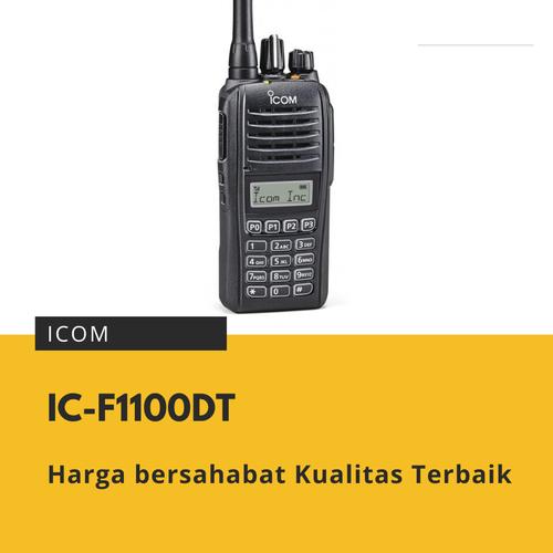 [EZM.1410645] ICOM IC-F1100DT TRANCEIVER FOR 136-174MHZ HARGA MURAH