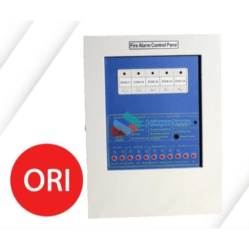 [EZO.9600460] MCFA HOOSEKI 5 ZONE FIRE ALARM CONTROL PANEL 5 ZONE HOOSEKI MCFA