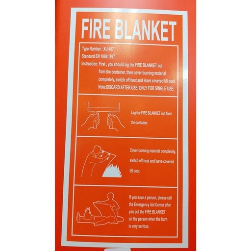 [EZO.9600933] fire blanket/selimut pemadam api 1,8x1,8