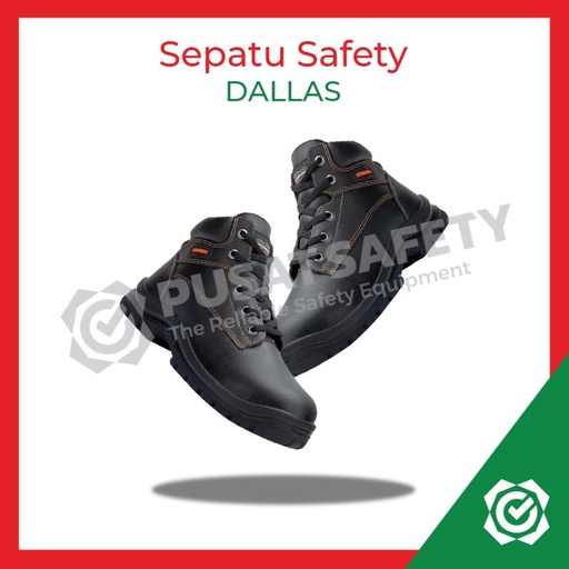 [EZO.1000092] Sepatu Safety Krushers Dallas Boots Shoes