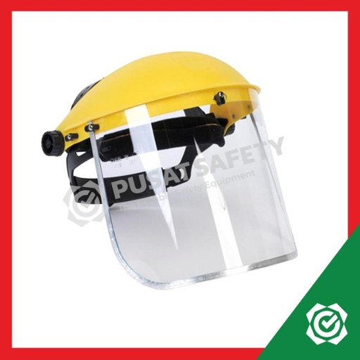 [EZO.1000256] Pelindung Wajah Face Shield Kuning APD Mask Masker
