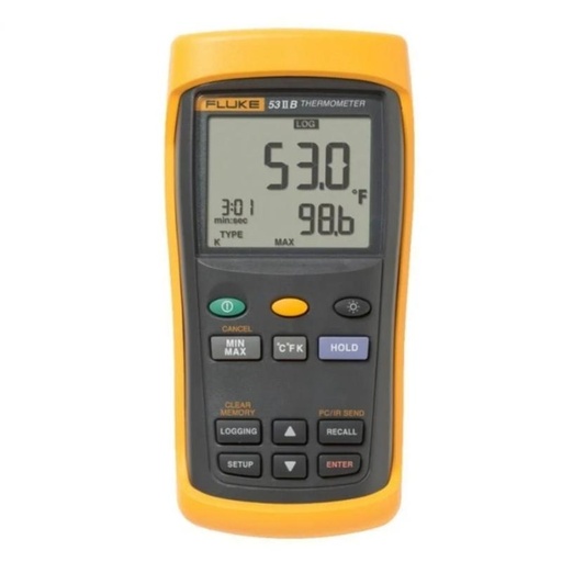 [EZR.1700409] Fluke 53 IIB Temperature Logging Digital Thermometer Fluke 53 IIB Ori