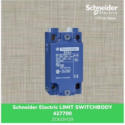 [EZM.1480080] Schneider Electric LIMIT SWITCHBODY 427700-ZCKJ2H29